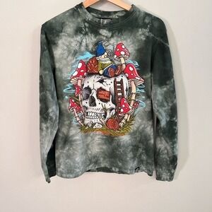 Broken Promises Gnomes Growing Green Tie-dye Long Sleeve T-Shirt